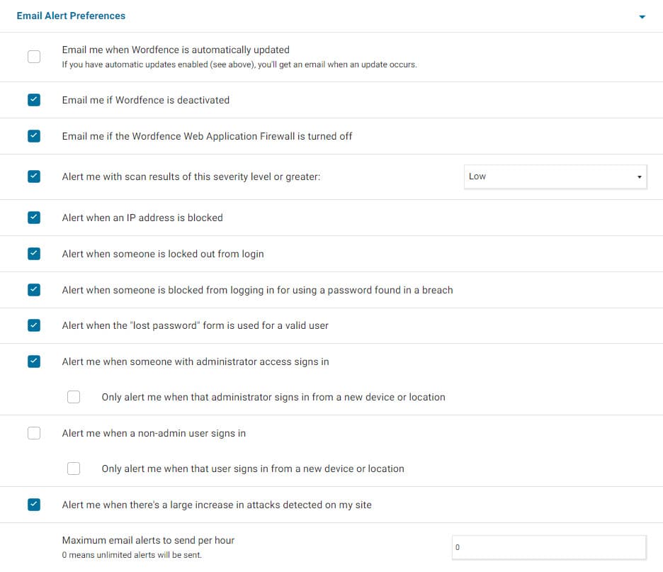 wordfence security plugin
